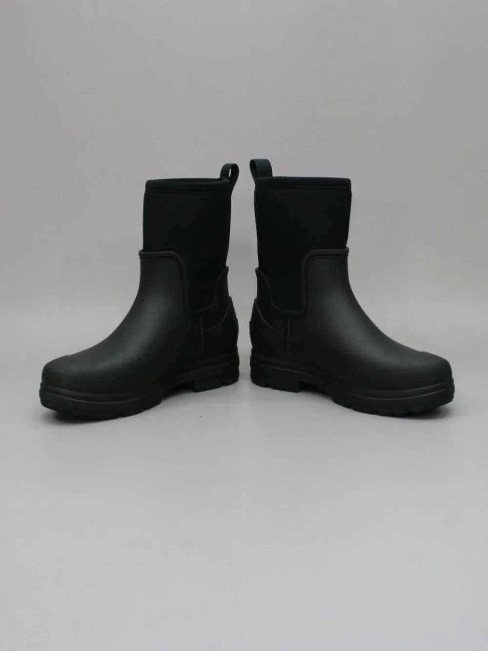 UGG Ladies 8 Droplet Mid Waterproof Rubber Neoprene Collar Rain Boots - 1143813